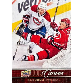 Karetní hra insert karta JOSH GORGES 12-13 UD Ser. 1 Canvas číslo C44