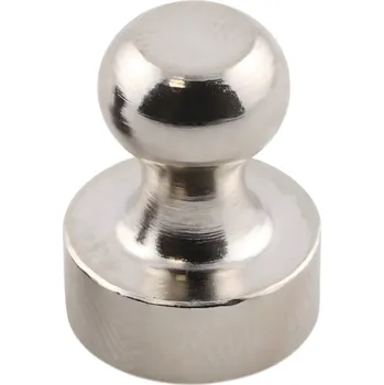 Dekorativní magnet Neodymový magnetický připínáček, N52 Stříbrná