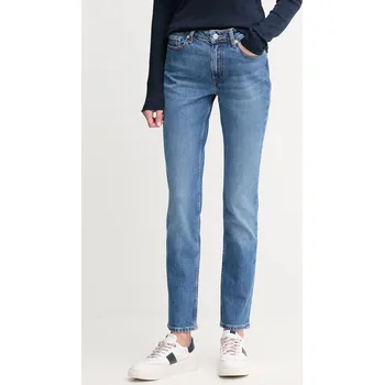 Dámské džíny Džíny Tommy Hilfiger dámské, modrá barva, WW0WW46721 55J, vel. 30/32