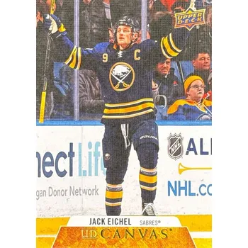 Karetní hra insert karta JACK EICHEL 20-21 UD Ser. 2 Canvas číslo C130