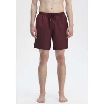Pánské plavky Plavky Fred Perry Oxblood 597 1197655 XL