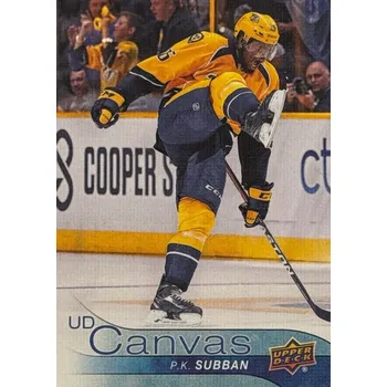 Karetní hra insert karta P.K. SUBBAN 16-17 UD Ser. 2 Canvas číslo C167