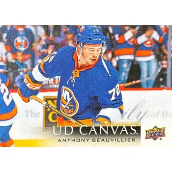 Karetní hra insert karta ANTHONY BEAUVILLIER 18-19 UD Ser. 1 Canvas číslo C54