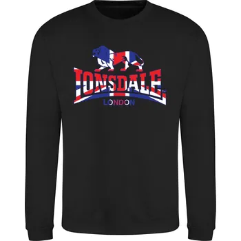 Dámská mikina Mikina Lonsdale Black 1 1198349 L