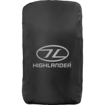 turistický batoh HIGHLANDER Převlek na batoh 18 - 30 l ČERNÝ