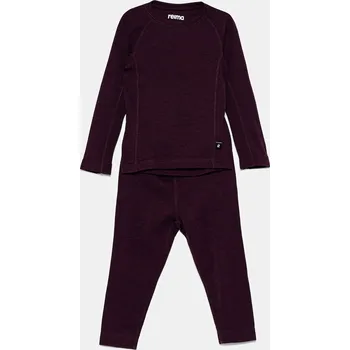 Dětské termoprádlo Dětské funkční spodní prádlo Reima Taitoa 5200030C.9BYH burgundské 93X, vel. 160