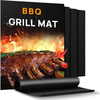 Příslušenství pro gril BBQ Grill Mat - teflonová podložka na gril 40x50cm - 2 balení