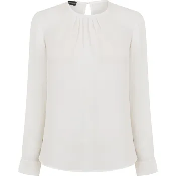 Dámská košile Košile EMPORIO ARMANI Bianco Seta 1094066 10 (S)