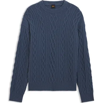 Pánský svetr Svetr Boss Open Blue 495 1197546 XL