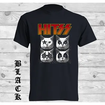 Pánské tričko panske-levne-bavlnene-tricko-vtipne-kocky-KISS Barva: Black -černá, velikost: M