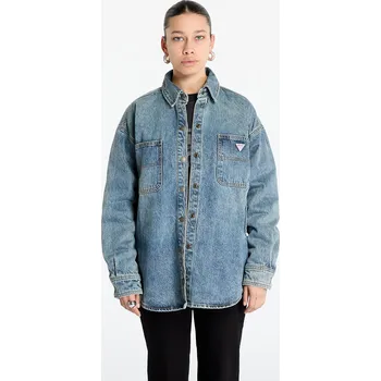 Dámská košile Košile Guess Originals Carpenter Oversize Shirt Go Lt Vintage Tinted M