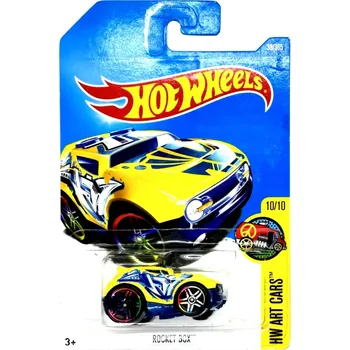 autíčko HOT WHEELS - Rocket Box Yellow (F3)
