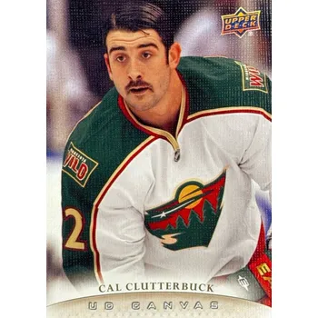 Karetní hra insert karta CAL CLUTTERBUCK 11-12 UD Ser. 2 Canvas číslo C157