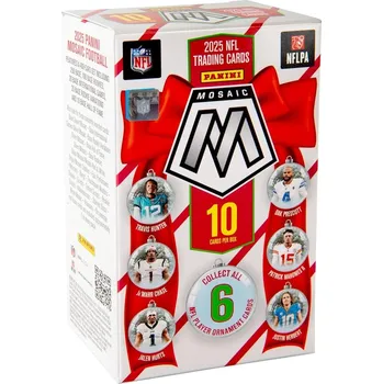 Karetní hra 2025 Panini Mosaic NFL Football Ornament Box