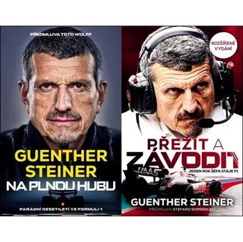 Přežít a závodit plus Na plnou hubu Box - Gunther Steiner (2025, brožovaná)