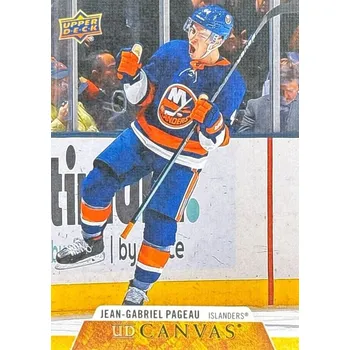Karetní hra insert karta JEAN-GABRIEL PAGEAU 20-21 UD Ser. 1 Canvas číslo C52