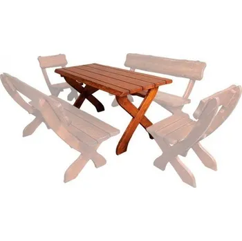 Zahradní stůl MÍLA Zahradní stůl - 150x65 cm