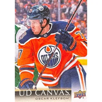 Karetní hra insert karta OSCAR KLEFBOM 18-19 UD Ser. 2 Canvas číslo C151