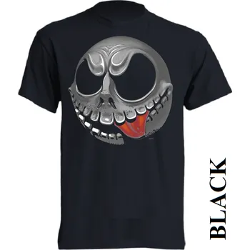 Pánské tričko panske-levne-bavlnene-tricko-vtipne-smajlik-venom velikost: 5XL