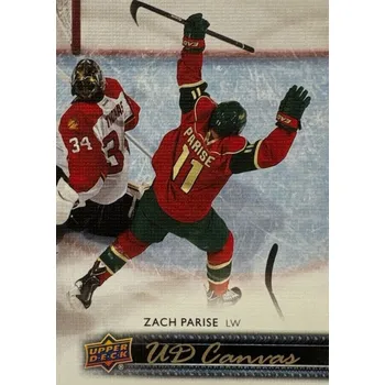 Sběratelská karetní hra insert karta ZACH PARISE 14-15 UD Ser. 1 Canvas číslo C44