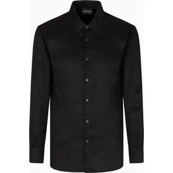 Pánská košile Košile EMPORIO ARMANI Black AOP FC218 1198758 XL