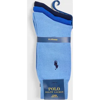 Pánské ponožky Ponožky Polo Ralph Lauren Blue 1197910 Mens 7-11