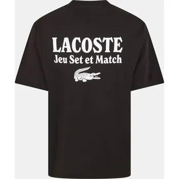 Pánské tričko Tričko LACOSTE Black 031 1199171 2XL