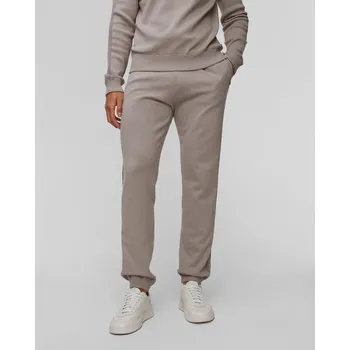 Pánská móda Kašmírové Pánské Kalhoty Bogner Nelwin V Šedé Barvě 18919179-30