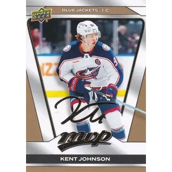 Karetní hra paralel karta KENT JOHNSON 25-26 MVP Gold Script číslo 81