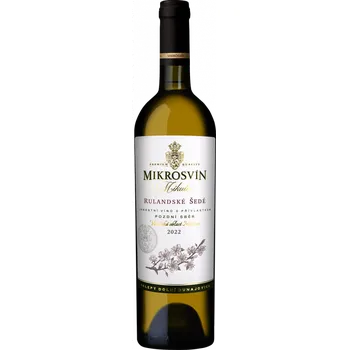 Mikrosvín Rulandské šedé 2024 pozdní sběr Flower Line suché 0,75 l