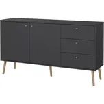 Komoda Boaz 121 - šedá - SLEVA 3% s kodem radost25