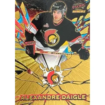 Sběratelská karetní hra insert karta ALEXANDRE DAIGLE 97-98 Invincible Feature Performers číslo 23