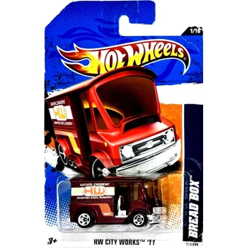 autíčko HOT WHEELS - Bread Box Burgundy (F3)