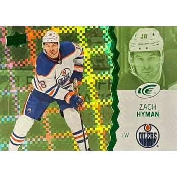Sběratelská karetní hra paralel karta ZACH HYMAN 23-24 UD Ice Green číslo 76