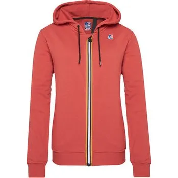 Dámská mikina K-Way Mikina Arnel K4115ZW Červená Regular Fit M