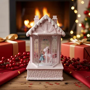 Lucerna led světlo hrající Melodii s třpitky Sob 20cm