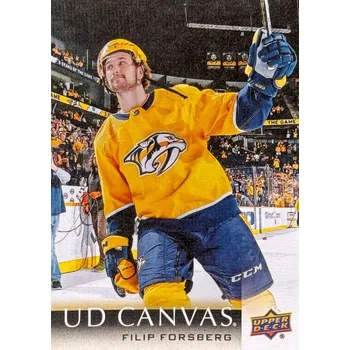 Karetní hra insert karta FILIP FORSBERG 18-19 UD Ser. 2 Canvas číslo C164