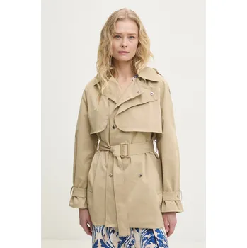 Dámský kabát Trench kabát Answear.LAB Q221801.hos hnědá 82X, vel. XXL