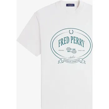 Tričko Fred Perry Snow White 129 1199200 XL
