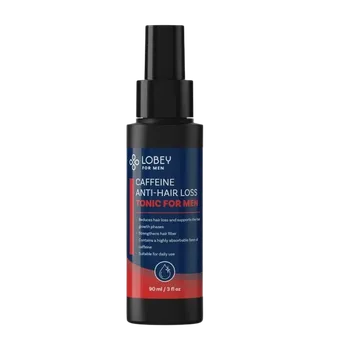 Přípravek proti padání vlasů LOBEY Kofeinové tonikum proti padání vlasů pro muže 90 ml