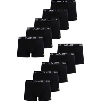 Pánské spodní prádlo Boxerky Lyle and Scott Core Black 5252657 Large