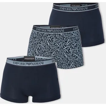 Pánské spodní prádlo Boxerky EMPORIO ARMANI Blu 1197941 Medium