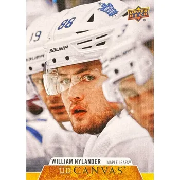 Sběratelská karetní hra insert karta WILLIAM NYLANDER 20-21 UD Ser. 2 Canvas číslo C200