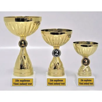 Poháry s pořadím 355-LAC001 Zde napište text na štítky a součet zadejte do košíku. Více informací viz.POPIS v dolní části.