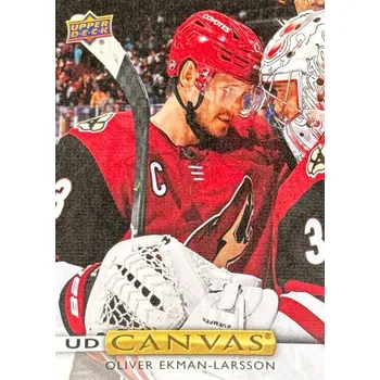 Sběratelská karetní hra insert karta OLIVER EKMAN-LARSSON 19-20 UD Ser. 2 Canvas číslo C193