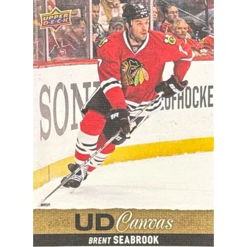 Sběratelská karetní hra insert karta BRENT SEABROOK 13-14 UD Ser. 2 Canvas číslo C172