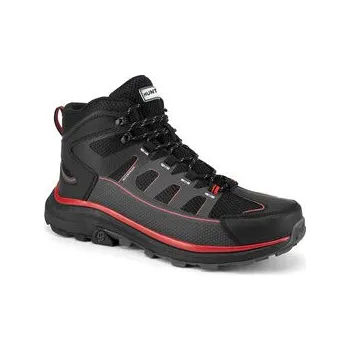 Pánská treková obuv Trekingová obuv Hunter PEAK RT MID WP Černá 42