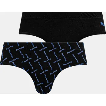 Boxerky Spodní prádlo Fila 2-pack černá barva, FU5322/2 FU5322.2 99X, vel. L