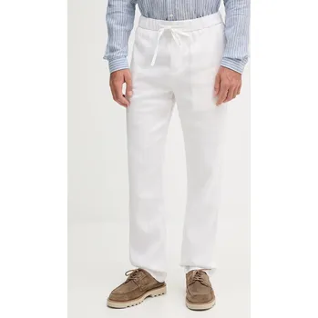 Pánské kalhoty Lněné kalhoty Frescobol Carioca 1240.01 bílá 00X, vel. 32