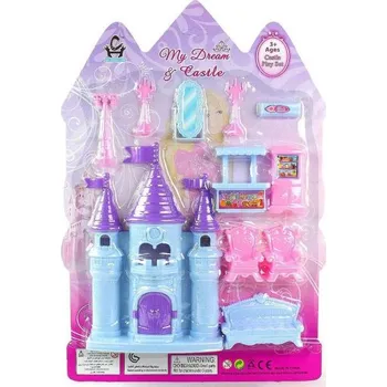 Panenka Zámek pro panenky plastový s doplňky